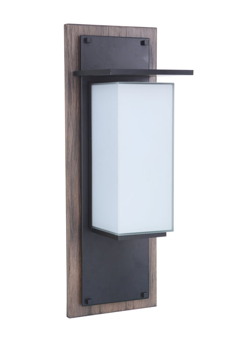Craftmade - ZA2512-WBMN-LED - LED Outdoor Lantern - Heights - Whiskey Barrel / Midnight