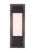 Craftmade - ZA2522-WBMN-LED - LED Outdoor Lantern - Heights - Whiskey Barrel / Midnight