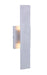 Craftmade - ZA2600-BAO-LED - LED Outdoor Lantern - Rens - Brushed Aluminum