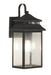 Craftmade - ZA3104-DBG - One Light Outdoor Lantern - Crossbend - Dark Bronze Gilded