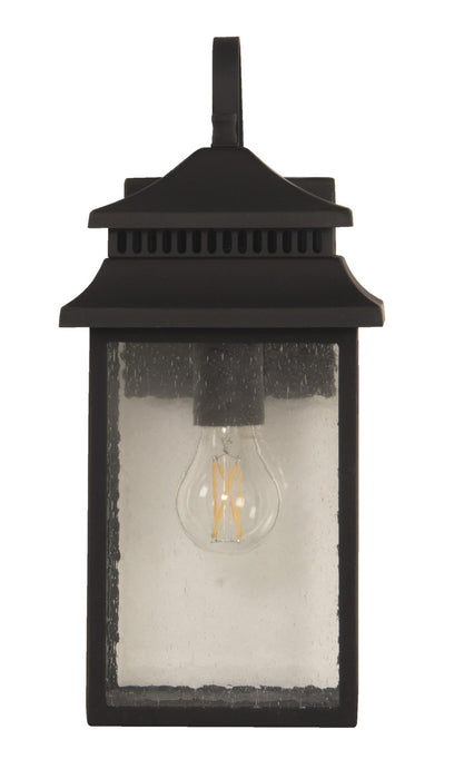 Craftmade - ZA3104-DBG - One Light Outdoor Lantern - Crossbend - Dark Bronze Gilded