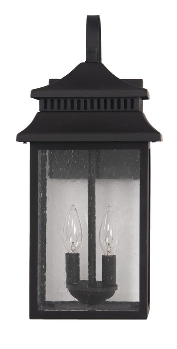 Craftmade - ZA3114-DBG - Two Light Outdoor Lantern - Crossbend - Dark Bronze Gilded