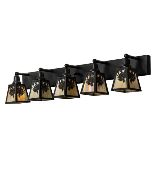 Five Light Vanity-Bathroom Fixtures-Meyda Tiffany-Lighting Design Store