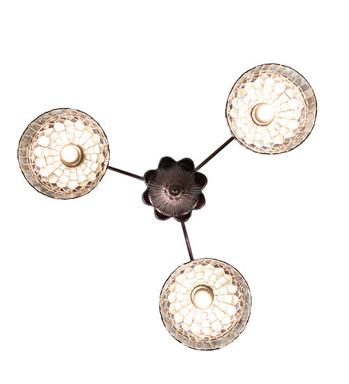 Three Light Chandelier-Mid. Chandeliers-Meyda Tiffany-Lighting Design Store