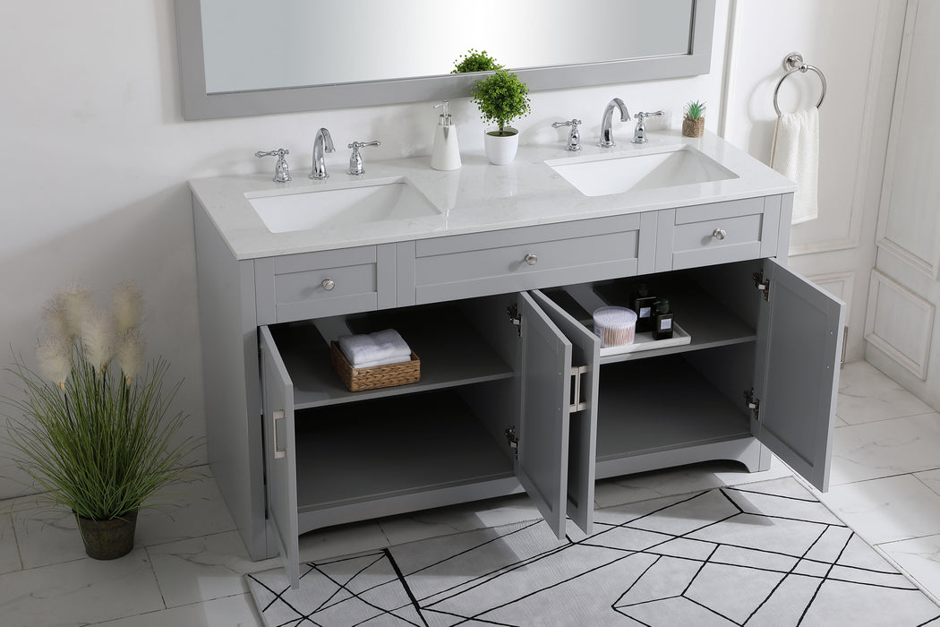 Moore Double Bathroom Vanity-Plumbing-Elegant Lighting-Lighting Design Store