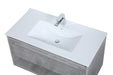 Kasper Single Bathroom Floating Vanity-Plumbing-Elegant Lighting-Lighting Design Store
