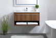 Kasper Single Bathroom Floating Vanity-Plumbing-Elegant Lighting-Lighting Design Store