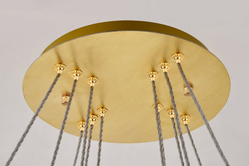 Monroe LED Pendant-Large Chandeliers-Elegant Lighting-Lighting Design Store