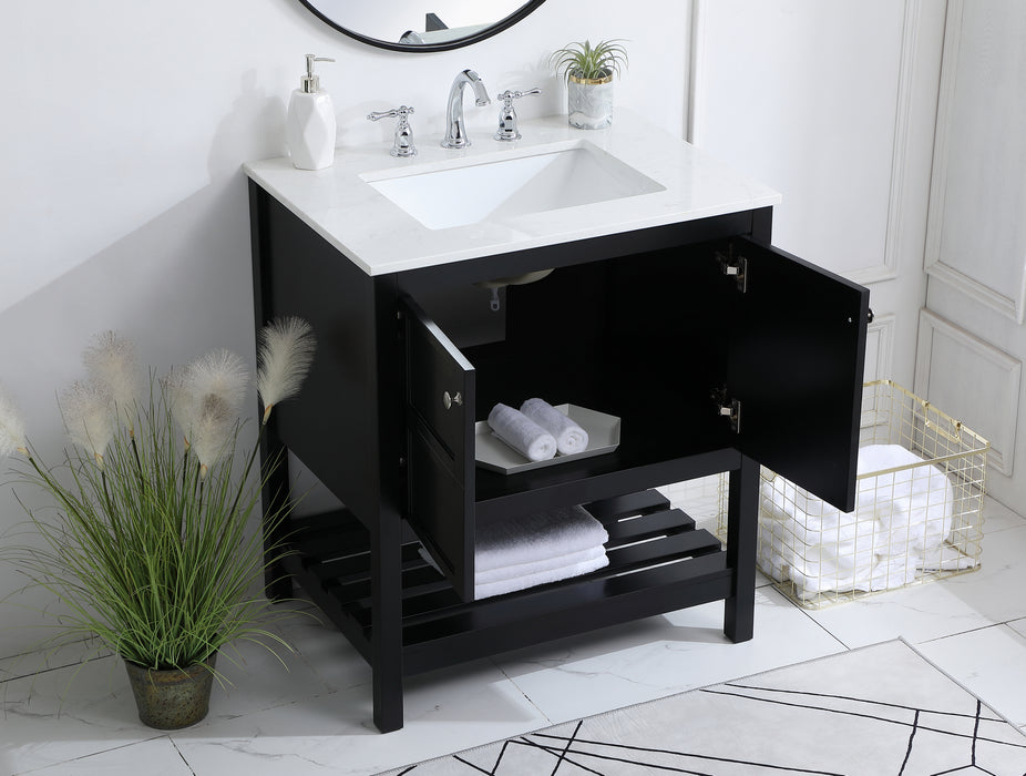 Theo Single Bathroom Vanity-Plumbing-Elegant Lighting-Lighting Design Store