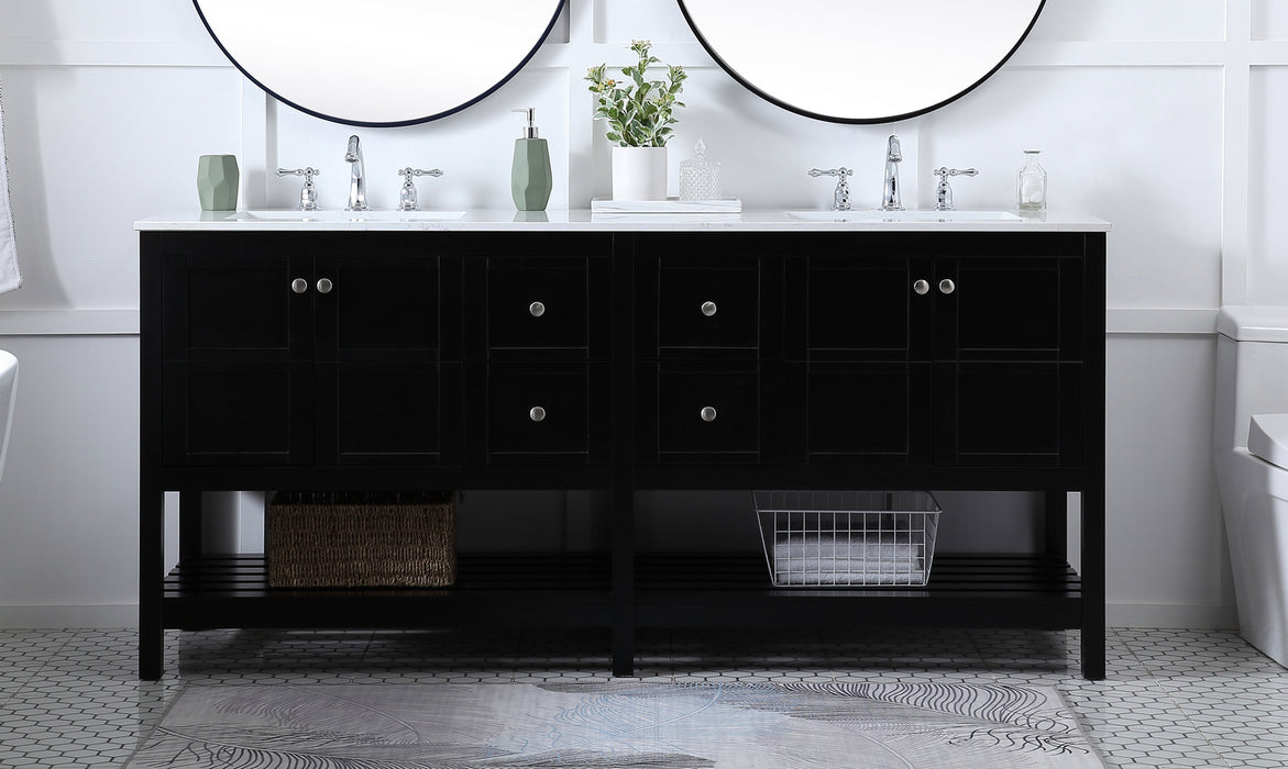Theo Double Bathroom Vanity-Plumbing-Elegant Lighting-Lighting Design Store