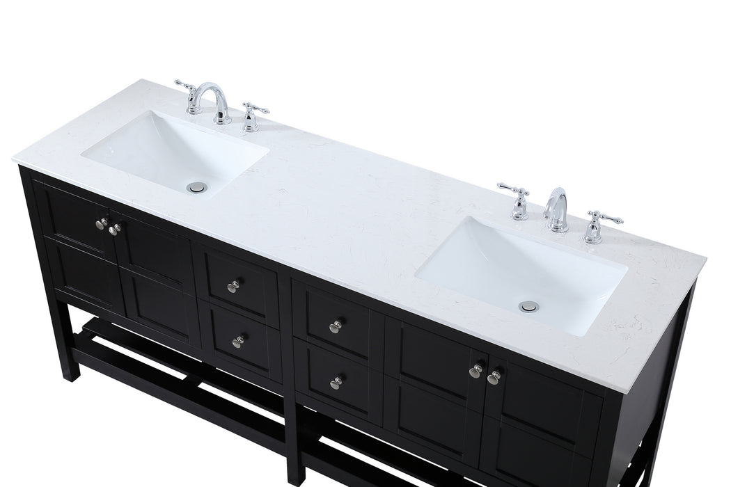 Theo Double Bathroom Vanity-Plumbing-Elegant Lighting-Lighting Design Store