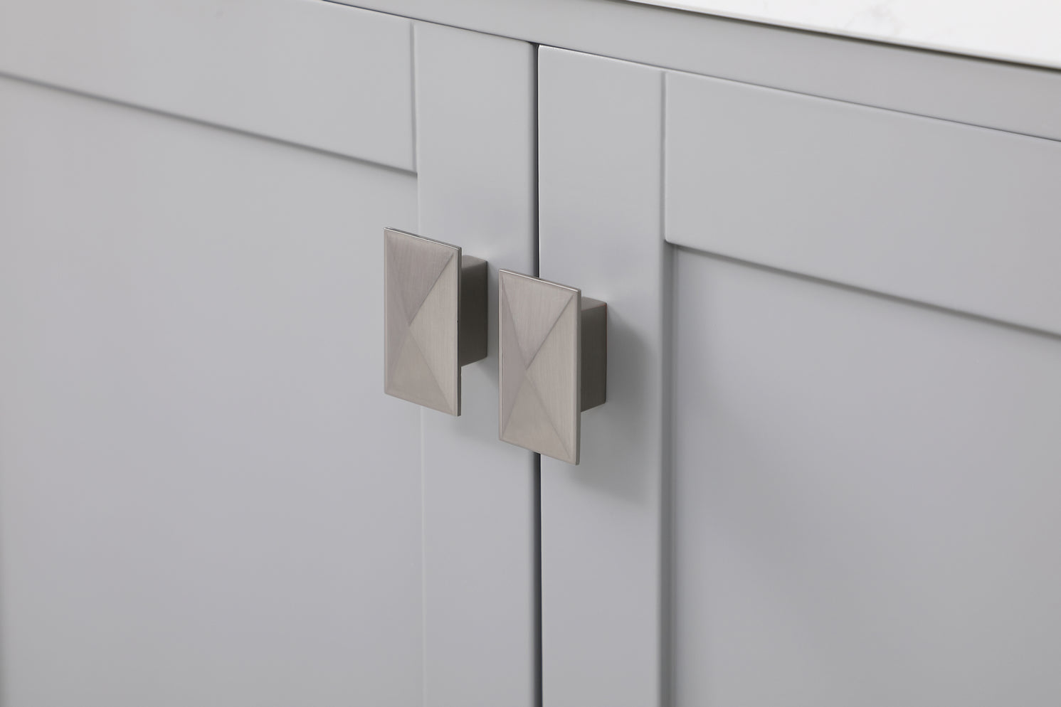Elegant Lighting VF18872DGR Double Bathroom Vanity Irene Gray