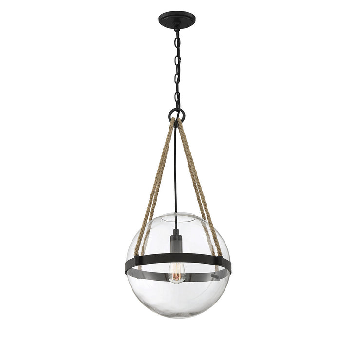 Meridian - M70091ORB - One Light Pendant - Mpend - Oil Rubbed Bronze
