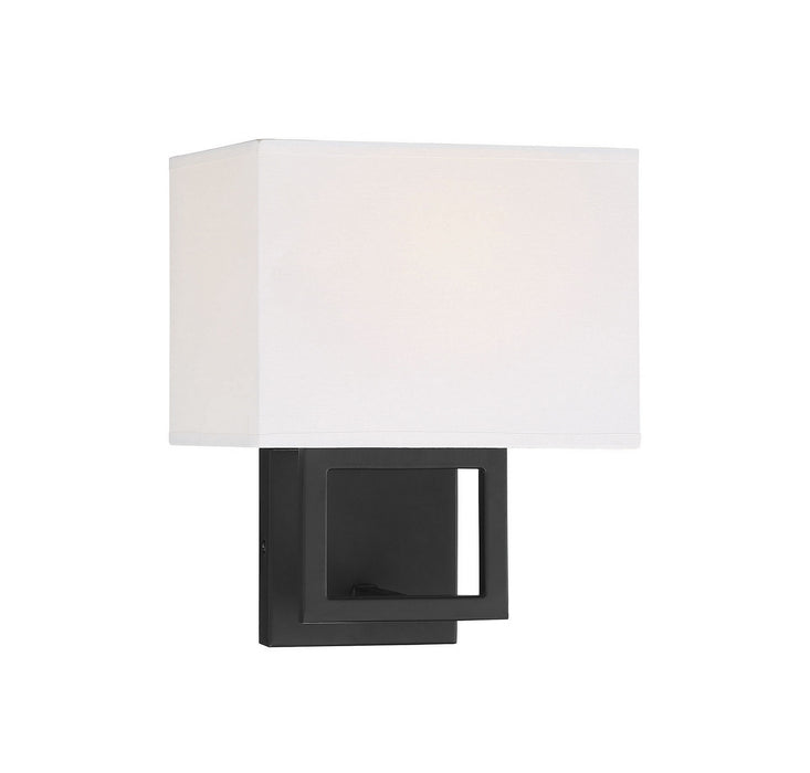 Meridian - M90009MBK - One Light Wall Sconce - Mscon - Matte Black