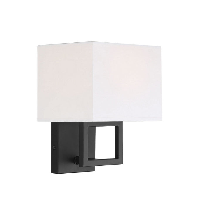 Meridian - M90009MBK - One Light Wall Sconce - Mscon - Matte Black