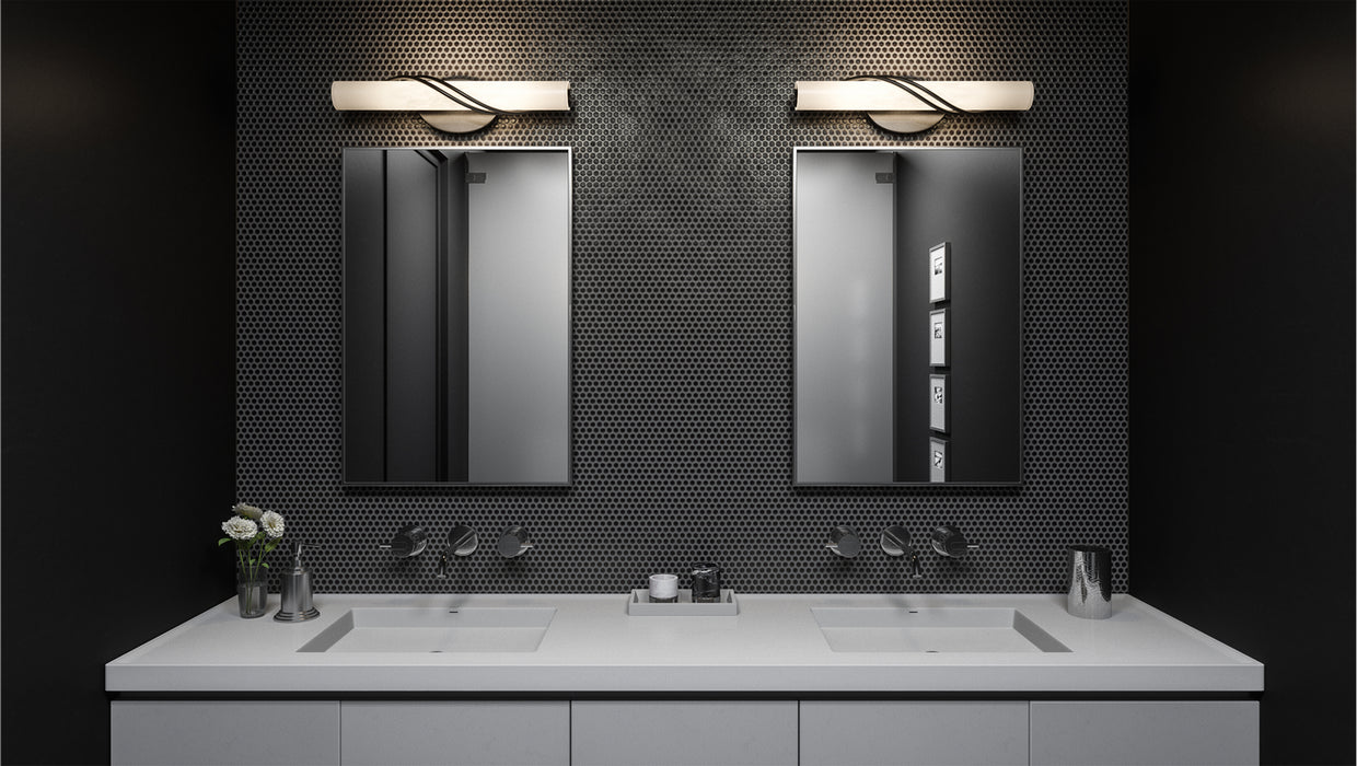 Serenade LED Bath Bar-Bathroom Fixtures-Quoizel-Lighting Design Store