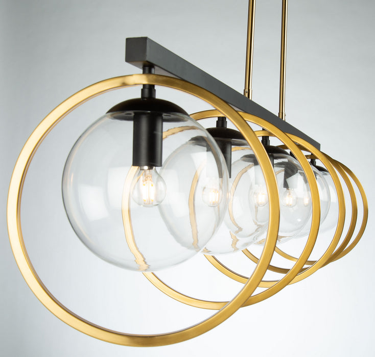 Lugano Island Pendant-Linear/Island-Artcraft-Lighting Design Store