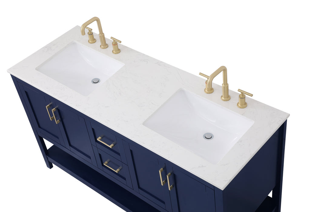 Aubrey Double Bathroom Vanity-Plumbing-Elegant Lighting-Lighting Design Store
