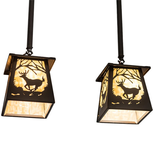 Two Light Island Pendant-Pendants-Meyda Tiffany-Lighting Design Store