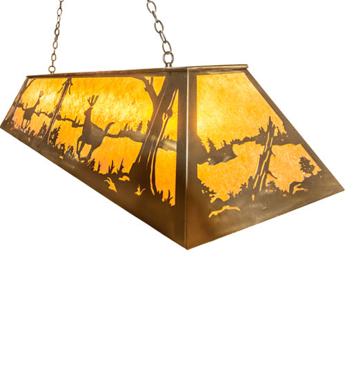 Nine Light Oblong Pendant-Pendants-Meyda Tiffany-Lighting Design Store