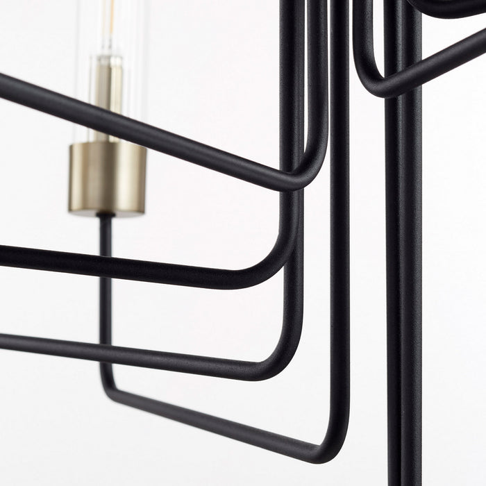 Helix Chandelier-Mid. Chandeliers-Quorum-Lighting Design Store
