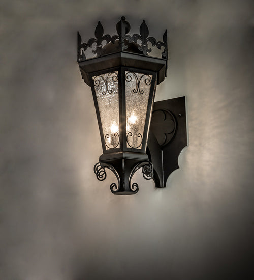 Three Light Wall Sconce-Exterior-Meyda Tiffany-Lighting Design Store