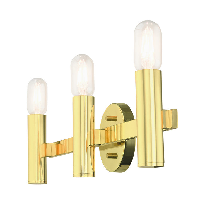 Copenhagen Vanity Light-Bathroom Fixtures-Livex Lighting-Lighting Design Store