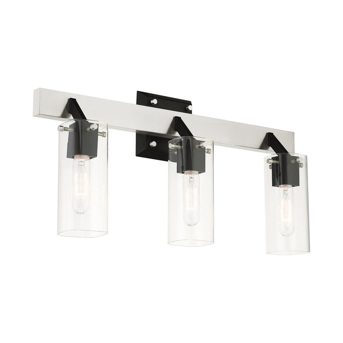 Beckett Vanity Light-Bathroom Fixtures-Livex Lighting-Lighting Design Store