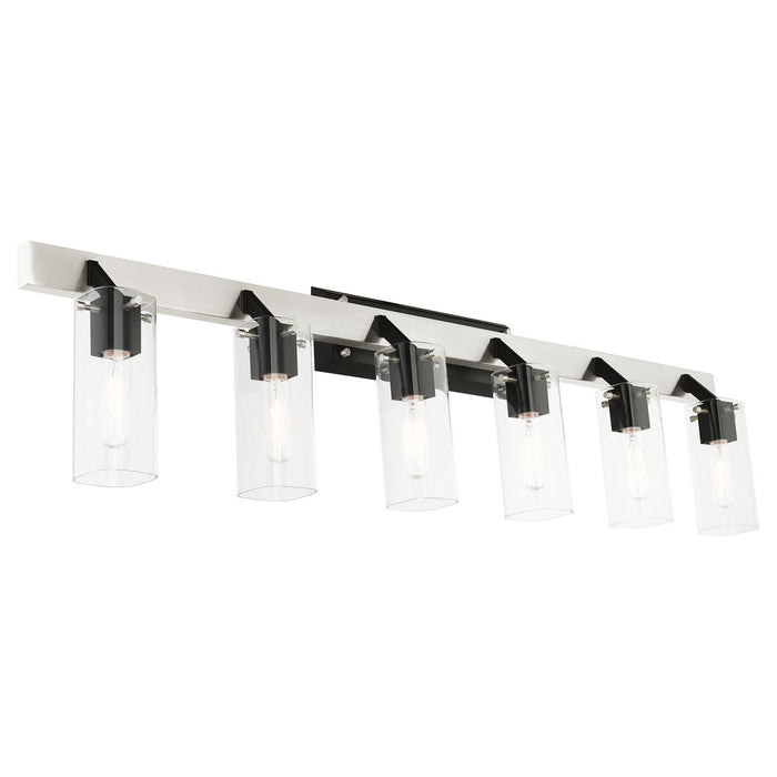 Beckett Vanity Light-Bathroom Fixtures-Livex Lighting-Lighting Design Store