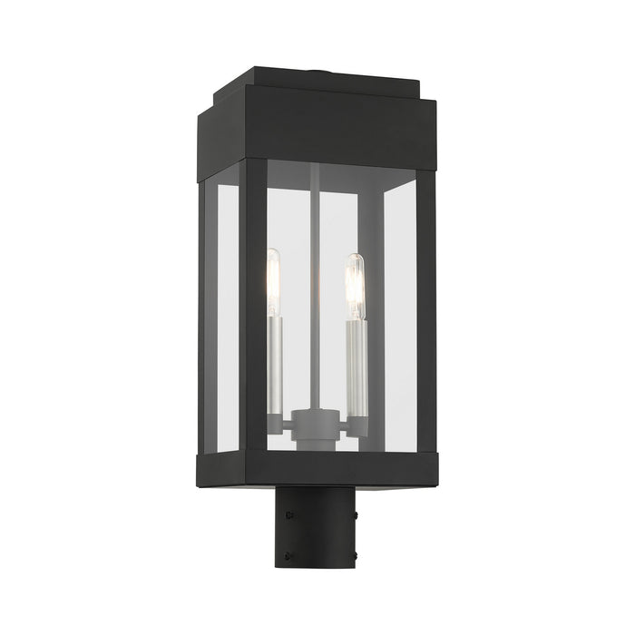 York Outdoor Post Top Lantern-Exterior-Livex Lighting-Lighting Design Store