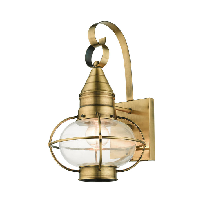 Newburyport Outdoor Wall Lantern-Exterior-Livex Lighting-Lighting Design Store