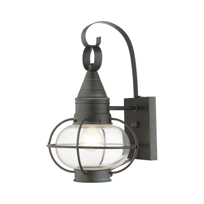 Newburyport Outdoor Wall Lantern-Exterior-Livex Lighting-Lighting Design Store