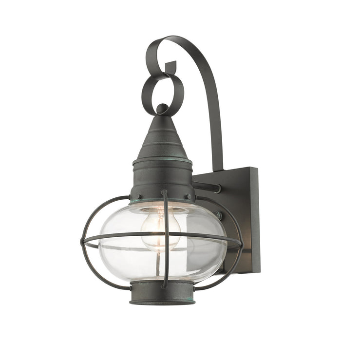 Newburyport Outdoor Wall Lantern-Exterior-Livex Lighting-Lighting Design Store