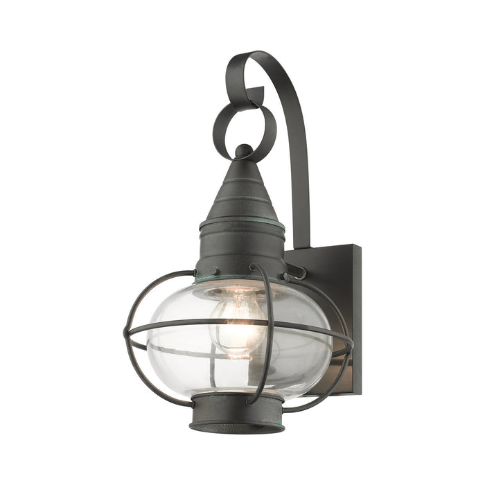 Newburyport Outdoor Wall Lantern-Exterior-Livex Lighting-Lighting Design Store