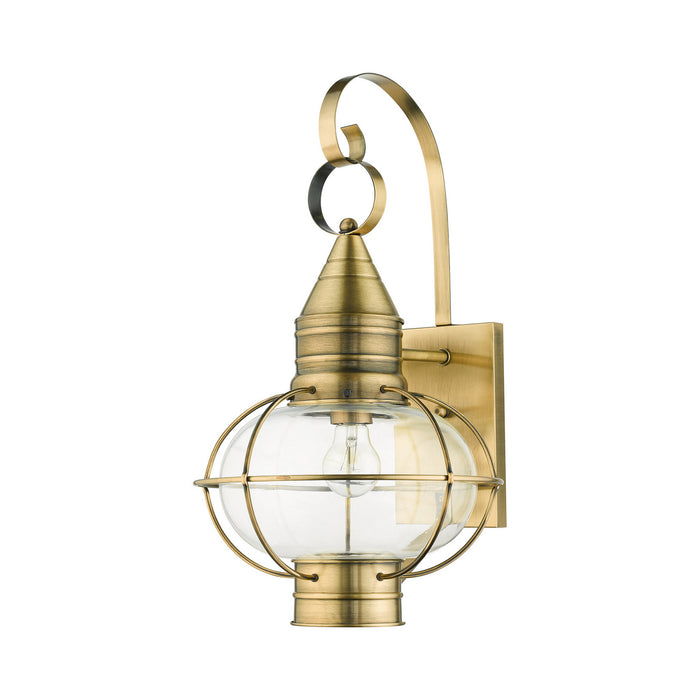 Newburyport Outdoor Wall Lantern-Exterior-Livex Lighting-Lighting Design Store