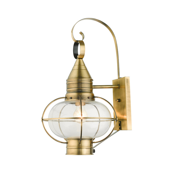 Newburyport Outdoor Wall Lantern-Exterior-Livex Lighting-Lighting Design Store