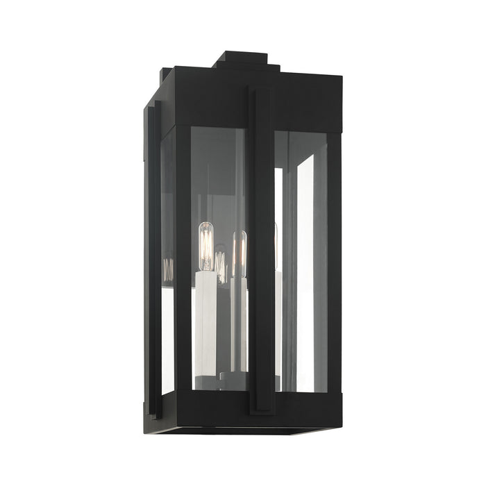 Lexington Outdoor Wall Lantern-Exterior-Livex Lighting-Lighting Design Store