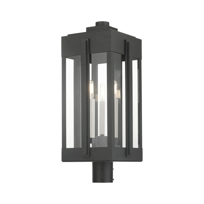 Lexington Outdoor Post Top Lantern-Exterior-Livex Lighting-Lighting Design Store