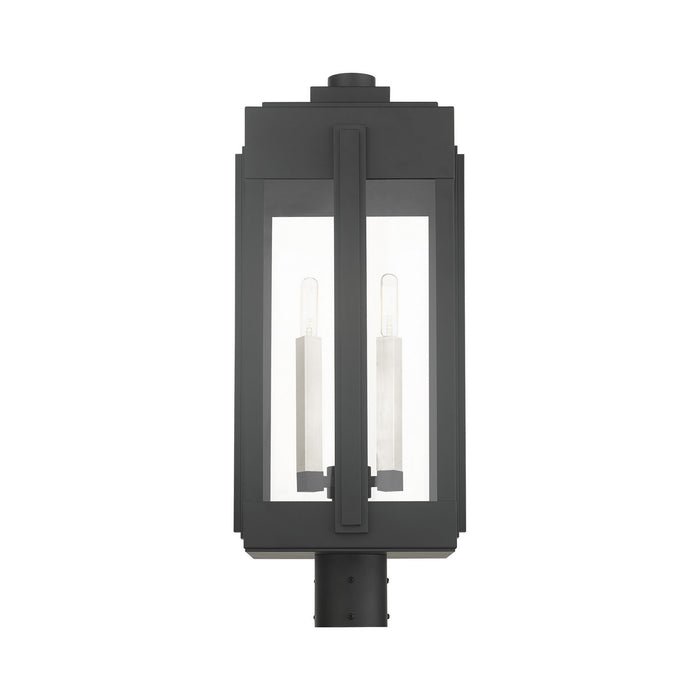Lexington Outdoor Post Top Lantern-Exterior-Livex Lighting-Lighting Design Store