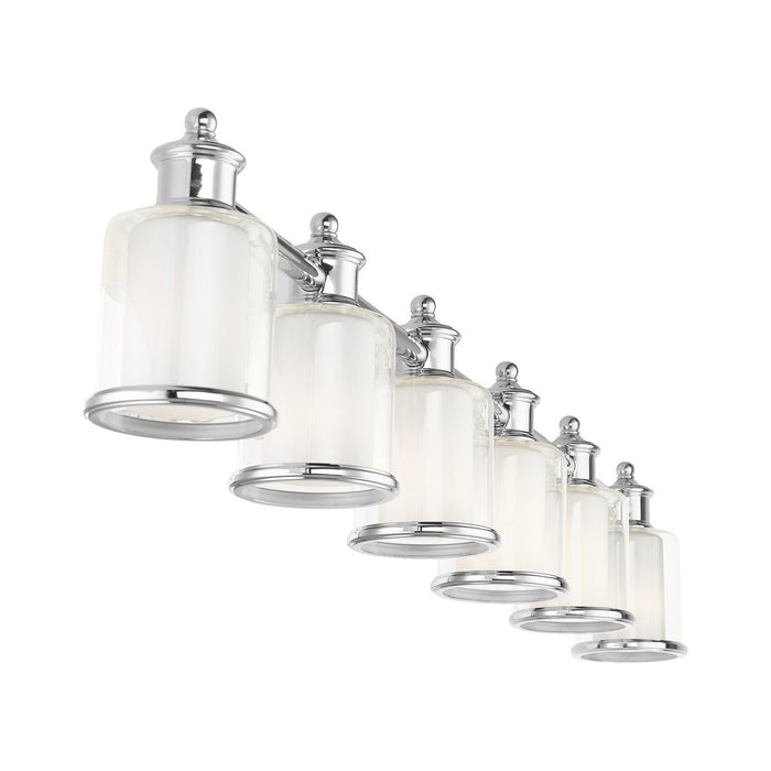 Middlebush Vanity Light-Bathroom Fixtures-Livex Lighting-Lighting Design Store