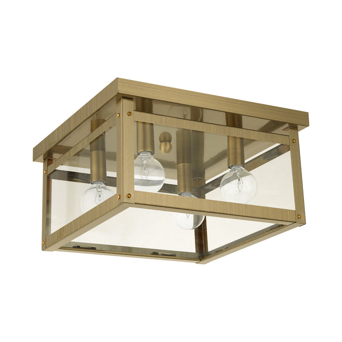 Milford Flush Mount-Flush Mounts-Livex Lighting-Lighting Design Store