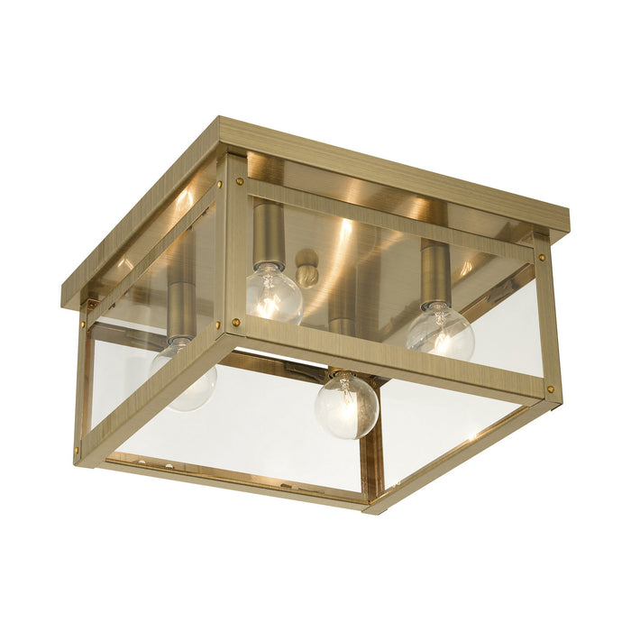 Milford Flush Mount-Flush Mounts-Livex Lighting-Lighting Design Store