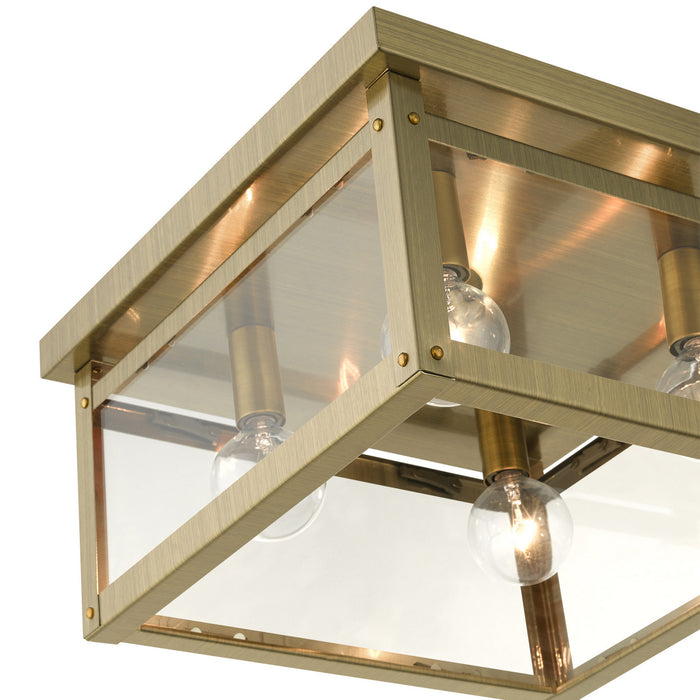 Milford Flush Mount-Flush Mounts-Livex Lighting-Lighting Design Store