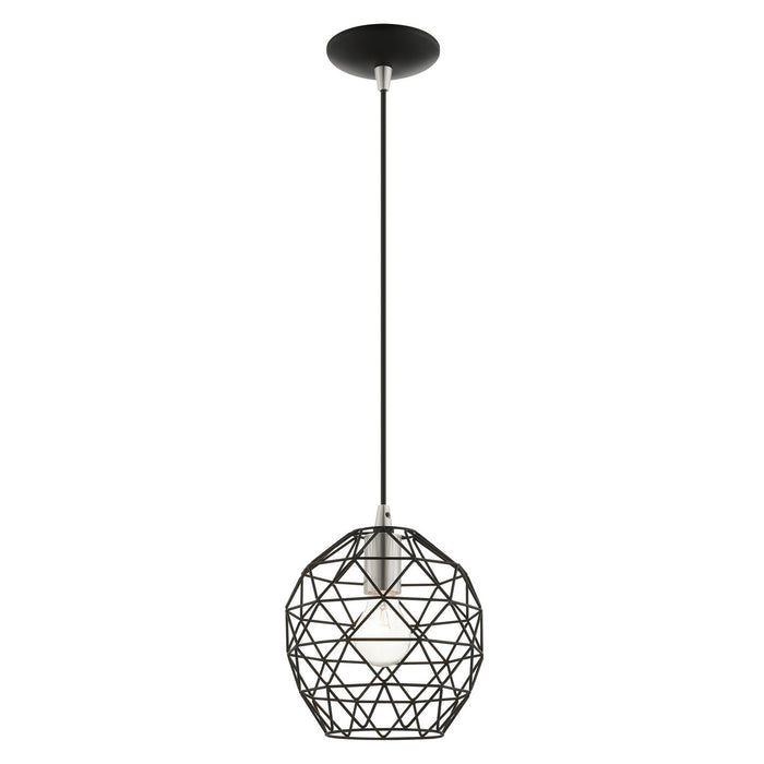 Geometrix Pendant-Mini Pendants-Livex Lighting-Lighting Design Store