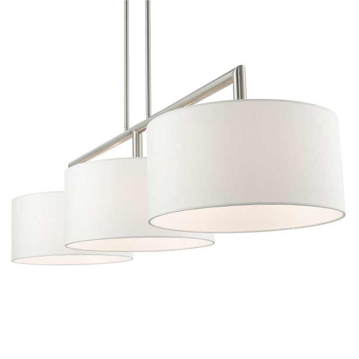 Meridian Linear Chandelier-Linear/Island-Livex Lighting-Lighting Design Store