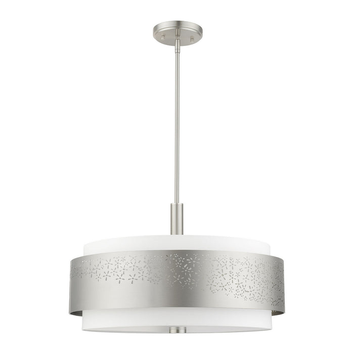 Noria Chandelier-Pendants-Livex Lighting-Lighting Design Store