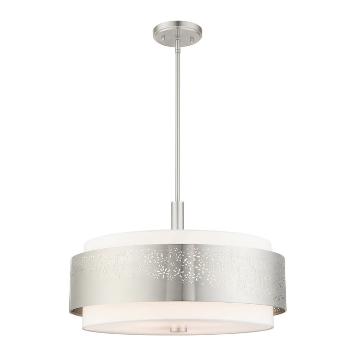 Noria Chandelier-Pendants-Livex Lighting-Lighting Design Store