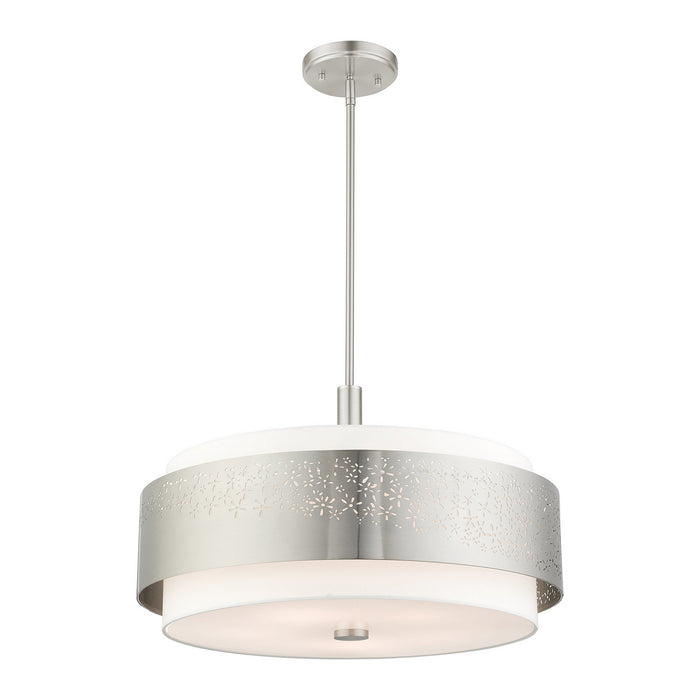 Noria Chandelier-Pendants-Livex Lighting-Lighting Design Store