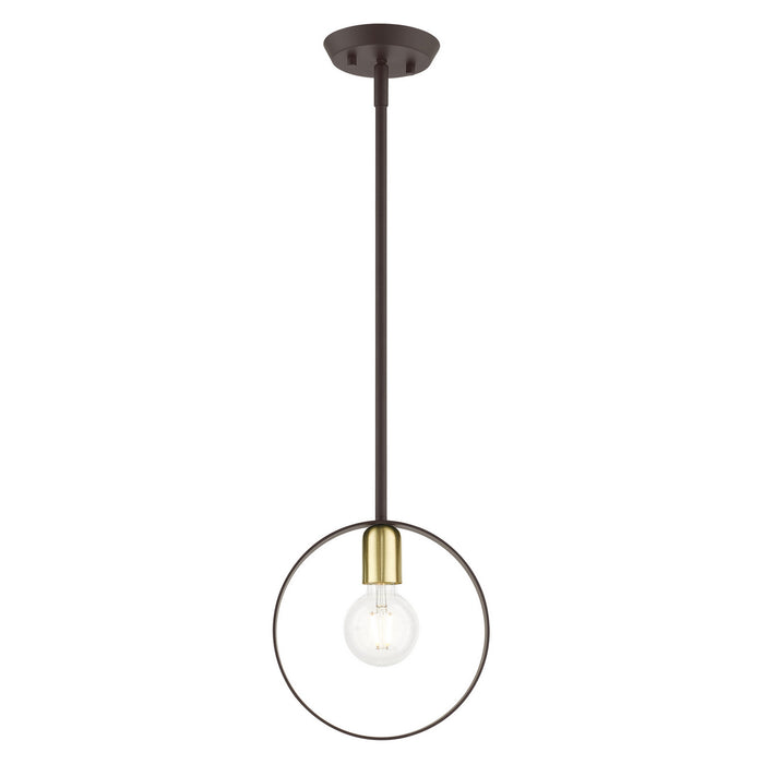 Modesto Pendant-Mini Pendants-Livex Lighting-Lighting Design Store