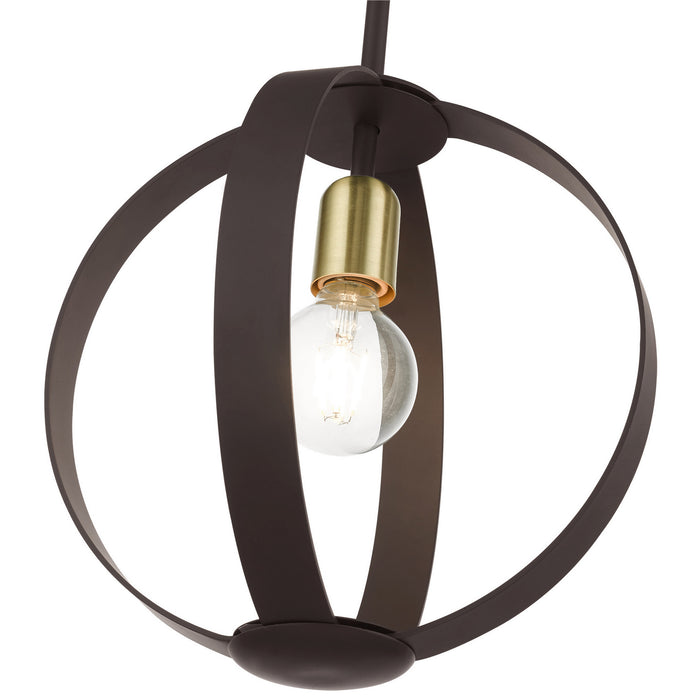 Modesto Pendant-Mini Pendants-Livex Lighting-Lighting Design Store
